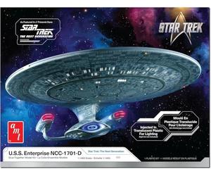 AMT Star Trek : The Next Generation U.S.S. Enterprise NCC-1701-D Kit de maquette à l'échelle 1:1400