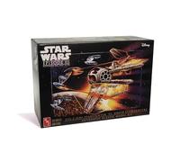 AMT Star Wars : The Phantom Menace Jedi Starfighter vs Droid Fighters - Maquette à l'échelle 1:25 et 1:48