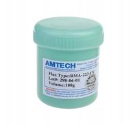 Amtech Flux de Soudure RMA-223-UV - Gel Haute Précision 100g | Détection UV | Non Corrosif | Pour BGA, IC, PCB | Faible Fumée | Accessoire Électronique Professionnel