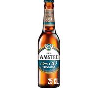 Amtel Gold 0,0 Bière grillée sans alcool Bouteille 25 cl