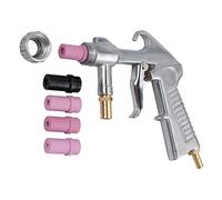 AMTOVL Pistolet de sablage + 4 Buses en céramique + Embout de buse en Fer supplémentaire