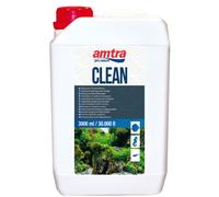 Amtra Clean - Purificateur d'eau d'aquarium naturel avec des micro-organismes qui éliminent l'ammoniac et les nitrites - Réduit les changements d'eau - 3000 ml