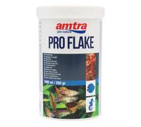 Amtra Pro Flake - Aliment Complet pour Poissons d'Aquarium d'eau Douce et d'eau des Mer, Flocons, 1000 ML