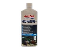 Amtra Pro Nature Plus - Conditionneur d'eau d'aquarium d'eau douce, rend l'eau du robinet sans danger pour les poissons, élimine le chlore et les métaux lourds, 1000 ml