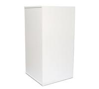 Amtra Support Nano Cube 30 White - Meuble en Bois pour Aquariums, 30 x 30 x 90 cm, Blanc, Base Universelle avec étagère, Montage Facile, Style Classique et Essentiel, adapté à Tous Les Meubles