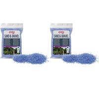 Amtra Wave Gravier Quartz Ceramisé pour Aquariophilie Azur 1 kg (Lot de 2)