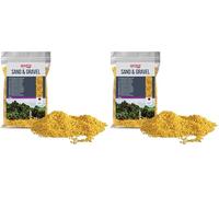 Amtra Wave Gravier Quartz Ceramisé pour Aquariophilie, Jaune, 5 kg (Lot de 2)