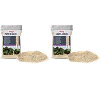 Amtra Wave Gravier Quartz Fine pour Aquariophilie, Blanc, 5 kg, Blanc (Fine) (Lot de 2)
