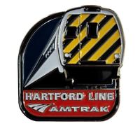 Amtrak Hartford Line Route Collector Edition Épingle à chapeau émaillée