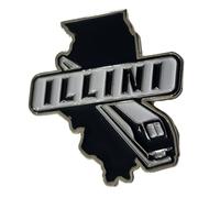 Amtrak Illini Route Collector Edition Épingle à chapeau émaillée