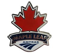 Amtrak Maple Leaf Route Collector Edition Épingle à chapeau émaillée