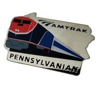 Amtrak Pin's en émail pour chapeau de Pennsylvanian Route Collector Edition