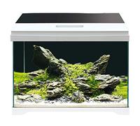 AMTRO MODERN TANK, Aquarium en Verre Equipé LED et Pompe, 28L, Dimensions 42,5x23,5x36,5 cm