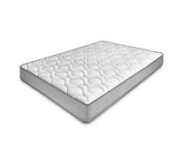 amuéblate Online Carla Matelas à mémoire de Forme Double Face Multicouches avec fermeté Moyenne-Haute, Hauteur 21 cm, Anti-acariens, Anti-bactéries et hypoallergénique, 90 x 190 cm