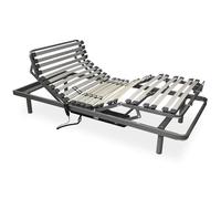 amuéblate online - Lit articulé électrique Ergotop avec 5 Plans et Structure renforcée, Ergonomique, fiable et Silencieux, Moteur Allemand, 105 x 190 cm