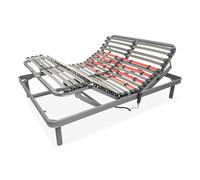 amuéblate Online - Lit électrique articulé Flexipro avec 5 Plans et Structure renforcée, Ergonomique, fiable et Silencieux, Moteur Allemand, 150 x 190 cm