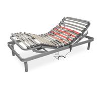 amuéblate online - Lit électrique articulé Flexipro avec 5 Plans et Structure renforcée, Ergonomique, fiable et Silencieux, Moteur Allemand, 90 x 200 cm