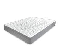 amuéblate Online Matelas 135 x 190 cm viscoélastique Aris avec Face Hiver/été, Ergonomique, Confort et dureté optimales, hygiénique et Respirant, épaisseur 21 cm