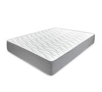 amuéblate Online - Matelas 135 x 200 en Mousse viscoélastique Aris avec Face Hiver/été, Ergonomique, Confort et dureté optimaux, hygiénique et Respirant, épaisseur 25 cm