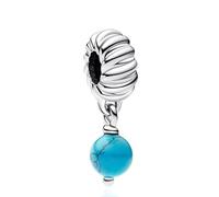 Amuefer 925 Argent Pur Charms éTé Mer Voyage Perles Pendentif, Baleines Et Dauphins Pendentif, Dames Bracelet Charms Perles Collier Pendentif Amis Famille Anniversaire Voyage Cadeaux Souvenirs
