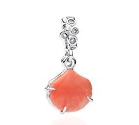 Amuefer 925 Argent Pur Charms éTé Mer Voyage Perles Pendentif, Baleines Et Dauphins Pendentif, Dames Bracelet Charms Perles Collier Pendentif Amis Famille Anniversaire Voyage Cadeaux Souvenirs