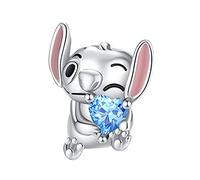 Amuefer Koala Charms pour Bracelets et Colliers Argent Sterling Perle avec Zircon Cubique Charme Noël Bijoux Cadeaux pour Femme Fille Petite-fille