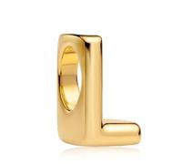 Amuefer Série lettre dorée S925, compatible avec les bracelets Pandora, un cadeau pour les femmes, les mères et les filles, y compris les anniversaires, la fête des mères et la Saint-Valentin., celui