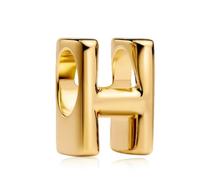 Amuefer Série lettre dorée S925, compatible avec les bracelets Pandora, un cadeau pour les femmes, les mères et les filles, y compris les anniversaires, la fête des mères et la Saint-Valentin., celui