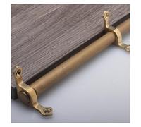 AMUFJJ Barres De Support pour Tapis D'escalier, Tiges en Laiton, Poteaux avec Accessoires, Matériel pour(14 Pack,40in (102cm))