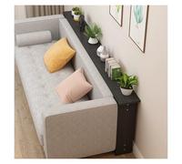 AMUFJJ Table Console étroite Table De Canapé Longue Et Très Étroite Derrière Le Canapé avec Étagère, Table D'entrée avec Dossier De Canapé Maigre pour Chambre(C,130x20x65cm/51.2x7.9x25.6in)