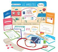Amulette - Coffret Amusette Si J’étais Le Docteur - Jeu Éducatif 6 à 11 Ans - 40+ Accessoires pour Jouer au Médecin - Jouet Cadeau Enfant Fille Garçon Métier - Fabriqué en France - MSDOC
