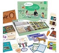 Amulette - Coffret Mon Premier Poney Club - Jeu Éducatif 6 à 10 Ans - 70+ Accessoires pour Jouer à Son Club de Cheval - Jouet Cadeau Enfant Fille Garçon Métier Animaux - Fabriqué en France - Pony