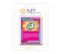 Amulette de l'Espoire 162/191 Dresseur High-Tech Holo - Myboost X Écarlate et Violet 8 Étincelles Déferlantes - Coffret de 10 Cartes Pokémon Françaises