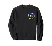 Amulette Graphique « Evil Eye is Nazar » avec breloque de Protection Grecque Sweatshirt