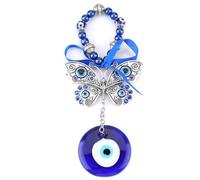 Amulette Oeil du Mal Turc, Fabriquée à la Main Bonne Chance Protection Maison Amulette Décoration Intérieure for Familles Appartements et Espaces de Vie