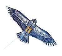 AMULONG Cerf-Volant, 150 cm Kites énormes Eagle Kite des Adultes Design d'âge réaliste avec Une Largeur d'aile spane très Facile des Jouets extérieurs Volants. Beach Kite(A)