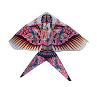 AMULONG Cerf-Volant, Vie colorée Kites d'hirondelle, Facile à Voler for Les activités de Plein air, avec Une Ligne de cerf-Volant et Un Sac de Polyester Durable Beach Kite(200m Kite String)