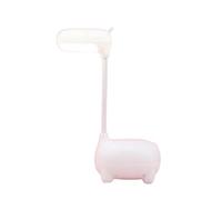 AMULONG Lampe de Lecture pour Dom Belle Lampe De Bureau Elk Lecture Charge USB Pour Maison Dortoir D'apprentissage Chambre Protection des yeux(White)