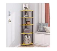 AMULONG Porte-Plante,Présentoir d'angle Étagère d'angle À 5 Niveaux, D'exposition, Décor pour Salon, Chambre Coucher, Salle De Bain Bibliothèque(G)