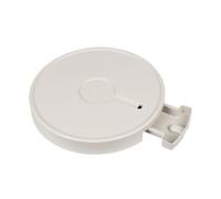 AMULONG Support de Pot de Fleurs à Roues, Bac À Eau en Plastique Épaissi Poulie Invisible Roue Universelle Mobile Fleurs Base du Bassin(White,25cm)