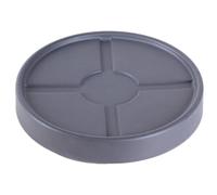 AMULONG Support de Pot de Fleurs à Roues, Base Mobile À roulettes, Poulie, Support Inférieur, Rouleau, Plaque Fleurs, Roue Universelle, Bac(Grey,29cm)