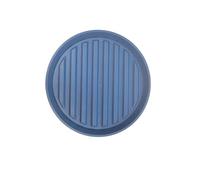 AMULONG Support de Pot de Fleurs à Roues, Chariot À Plantes Rond Verrouillable for Pots De Fleurs Pouvant Être Utilisé L'intérieur Et L'extérieur(Grey,34cm)