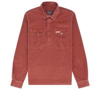 Amundsen Sports - Ranger Velvet Half-Zip Shirt - Chemise - M - terra red