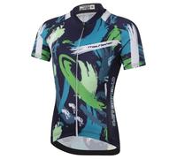 Amur Leopard Enfant Unisexe Ensemble de Maillot de Cyclisme Garçon Fille T-Shirt à Manches Courtes + Cuissard Shorts avec Coussin à Séchage Rapide, Multicolore-Maillot, XXL/10-11 Ans