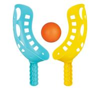 Amusant à Jouer | Mini Toss Hockey Kit pour Commerce extérieur en Plein air Jeu de 2 Personnes Grand Lancer et Attraper Jouet Parent-Enfant Relais Manuel Ball, Jouet Scoop Ball Toy, Toss