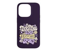 Amusant Amateur rétro Vintage revente Shopping Coque pour iPhone 14 Pro