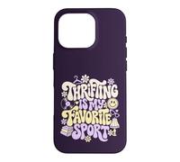 Amusant Amateur rétro Vintage revente Shopping Coque pour iPhone 16 Pro