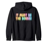 Amusant avec inscription « Blurry It Must Be The Booze Drunk » Sweat à Capuche