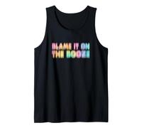 Amusant Blurry Blame It On The Booze Drunk Bar Party Fun Débardeur