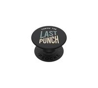 Amusant Boxe MMA Lancer Le dernier Coup de Poing PopSockets PopGrip Adhésif